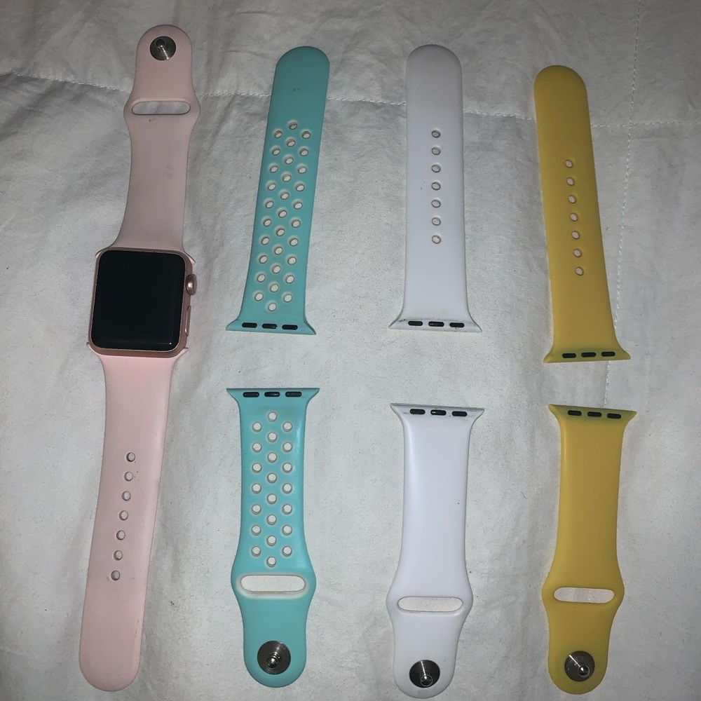 Series 1 Rose Gold Apple Watch 38mm